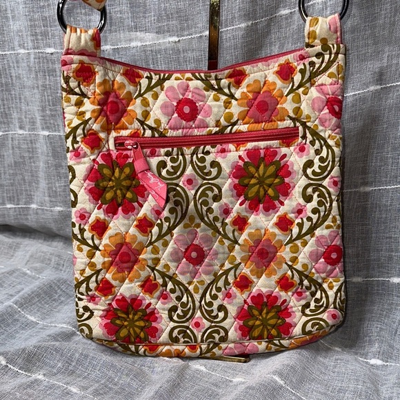 Vera Bradley Folkloric Pattern Original Hipster Crossbody Bag Designer GUC 2011 - Picture 1 of 14